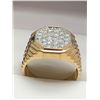 Image 2 : Gents 10K Gold 7.18 Gram Multi Diamonds 1.15 Carat TW Dress Ring Appraisal $11,200.00