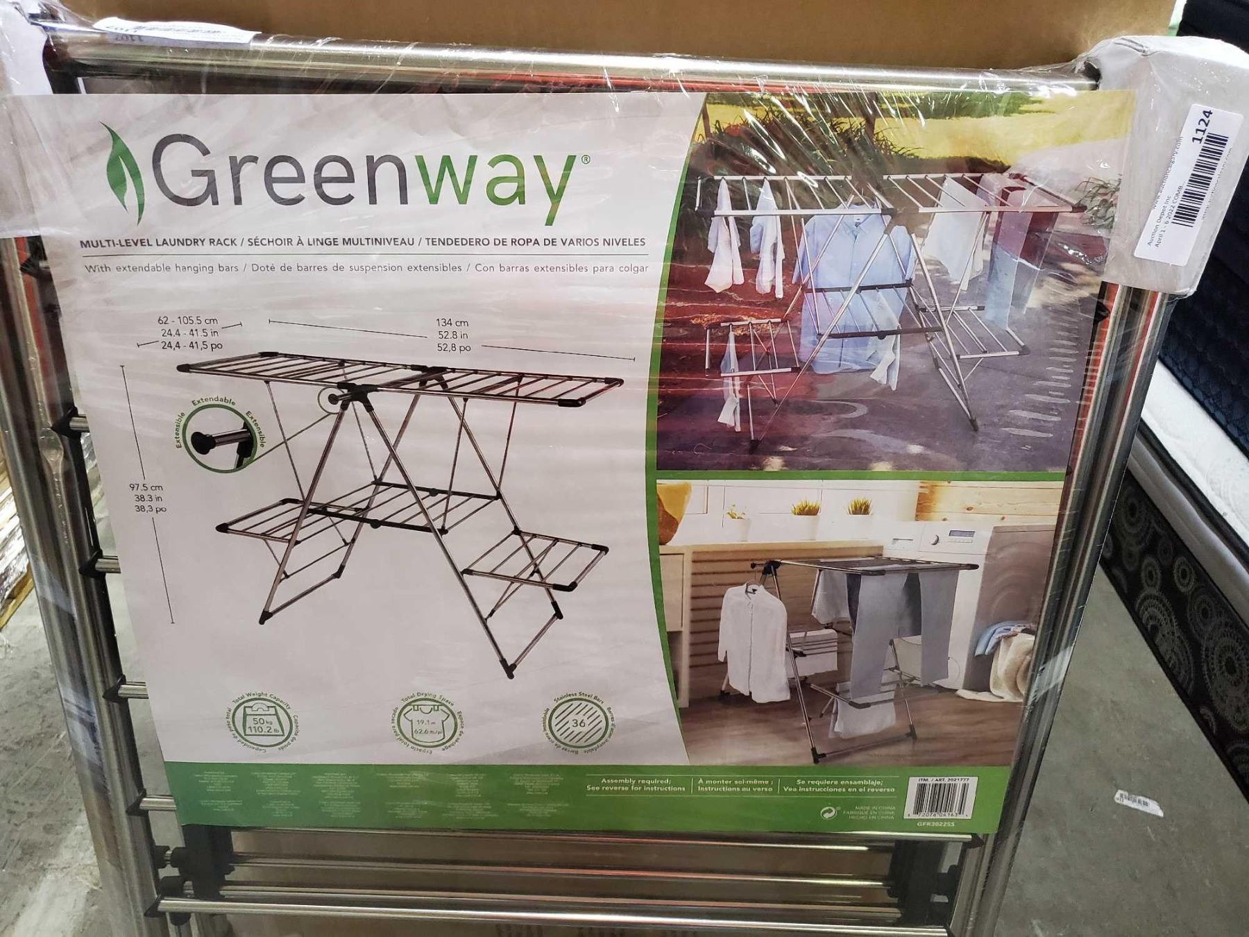 New Greenway Multi Level Laundry Drying Rack