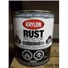 Image 2 : Krylon Rust Protector - Gloss Smoke Gray 4X 946ml