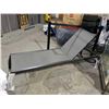 Image 2 : Metal & Mesh Adjustable Reclining Deck Lounger 72x24" Solid Metal Frame