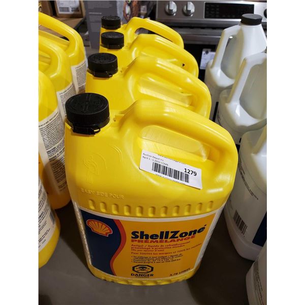 Shell Zone Premixed Extended Life Antifreeze/Coolant 4x3.78L