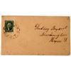 Image 1 : Stampless Cover, Fort Edward to Bloomington, Kansas. T. [152007]