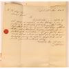 Image 2 : 1846 Stampless Letter from E. J. Baldwin [153494]
