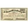 Image 1 : Mt. Diablo M&M Stock, Columbus Mining District's Major Mine [144217]