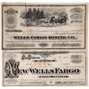 Image 1 : New Wells Fargo Mining Co. and Wells Fargo Mining Co. Stocks, 2 [151357]