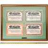 Image 1 : Cripple Creek Central Railway Stock Certificates (4) [151090]