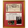 Image 1 : Utica & Waterville Railroad Stock with John Butterfield Autograph [152565]