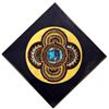 Image 1 : Butterfly Art in Diamond-shaped Frame [139904]
