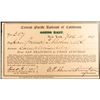 Image 1 : Central Pacific Railroad of California Pass Signed by Huntington [151337]