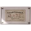 Image 1 : Colorado Central R.R. Pass 1871 [151488]