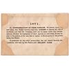 Image 2 : Early 1871 Kansas Pacific Railway Pass [151485]