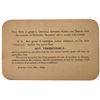 Image 2 : The Depot Carriage & Baggage Co. Carriage Pass 1895 [151444]
