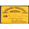 Image 1 : Memphis and Vicksburg Packet Co. Pass [151353]