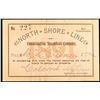 Image 1 : North Shore Line, Consolidation Steamboat Company Pass [151338]