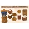 Image 1 : Colorado Railroad Fob Collection, 10 [152091]