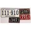 Image 1 : Ponca City and Bracken Historic License Plates [151783]