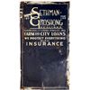 Image 1 : Sethman, Groshong Relators Porcelain Sign; Ponca City, Oklahoma [151790]