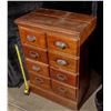 Image 3 : Medical or Drug Store Cabinet, Pine [152530]