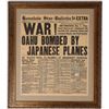 Image 1 : Pearl Harbor Attack, Honolulu Star Front Page [152185]