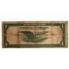 Image 2 : Large Size $1 FRBN  Fr. 738 $1 1918 Federal Reserve Bank Note  [153828]