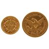 Image 2 : 1850-C Gold Dollar/1851-C $2 1/2 Gold [153257]