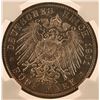 Image 2 : Five Mark Wilhelm II Kingdom of Prussia [143356]