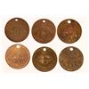 Image 1 : Victor American Fuel Tags, 6 [152075]
