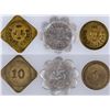 Image 1 : San Juan and Pueblo Alto Trio of Trade Tokens [153886]