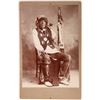 Image 1 : Cabinet Card of White Eagle Ponca Chief [151257]