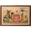 Image 1 : Framed 101 Ranch Real Wild West Poster [152172]