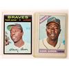 Image 1 : Aaron, Hank 1966 & 1971 Topps Cards [153436]