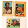 Image 1 : Banks, Ernie 1960, 1962 & 1965 Topps Cards [153438]