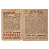Image 2 : Gomez & Feller Early Bowman Cards [153448]