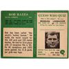 Image 2 : 1966 Bob Hayes Rookie Football Card -Nery nice condition  [145837]