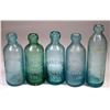 Image 1 : Lot of (5) James Dascombe, Denver, CO Hutch Bottles [152158]