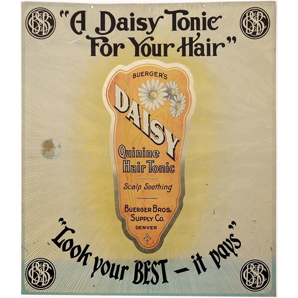 Daisy Hair Tonic Sign [153607]