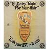 Image 1 : Daisy Hair Tonic Sign [153607]