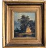 Image 1 : Painting of a Thatched Cottage Oil Painting