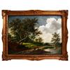 Image 1 : Landscape With Animals Oil Painting by James Stark