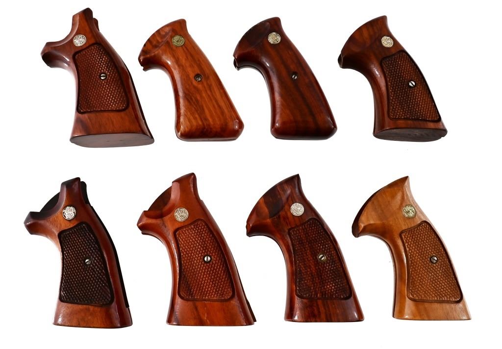 Collection of S&W Goncalo Alves Target Grips