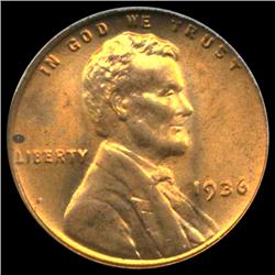 1963 Lincoln Cent Graded Red GEM (COI-3830)