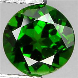 1.09ct Round Cut Forest Green Chrome Diopside VVS RETAIL $2950 (GEM-4413)