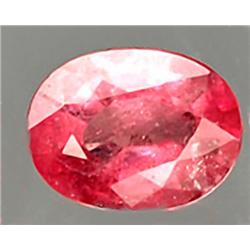 1.25ct RARE Charming Oval Natural Pink Tourmaline RETAIL $700 (GEM-4544B)