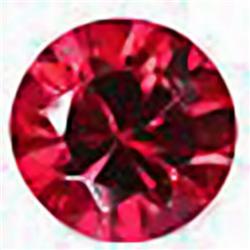 1.55ct RARE Red Rhodolite Garnet Untreated VS RETAIL $850 (GEM-4659A)