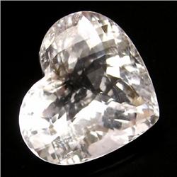 11.51ct. RARE Light Pink Morganite AAA FLAWLESS RETAIL $2950  (GEM-3780)