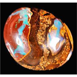 4.70ct RARE Attractive Pattern Blue Yowah Boulder Opal RETAIL $2550  (GEM-4943)