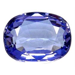 1.22ct VERY RARE Shinning AAA Top Purplish Blue Tanzanite Wow FLAWLESS RETAIL $2450  (GEM-4951)