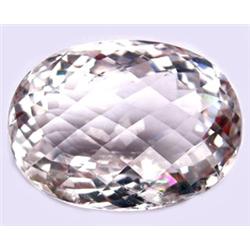 27.03ct RARE Light Pink Morganite AAA  FLAWLESS RETAIL $9500  (GEM-4954)