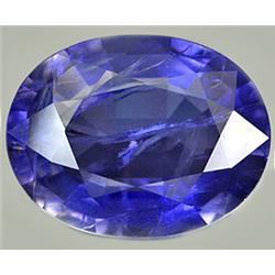 5.20ct RARE Marvellous Natural Violet Blue Iolite Unheated VS RETAIL $3550  (GEM-7031)