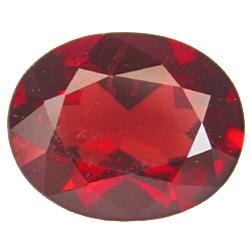 2.90ct RARE  Extraordinary Red Rhodolite Garnet Unheated  VS RETAIL $1650  (GEM-7038)